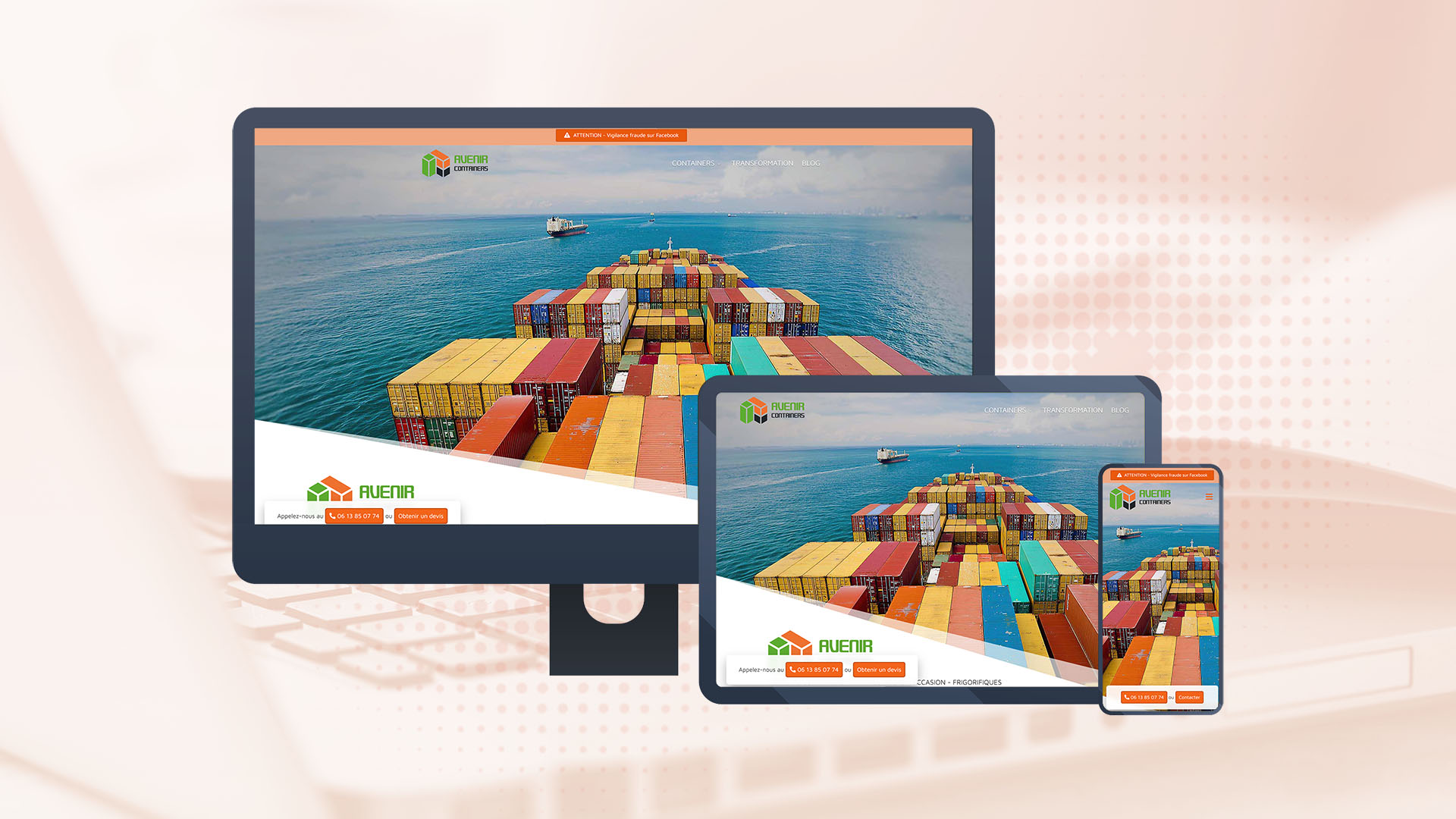 Site internet avenir-containers.fr